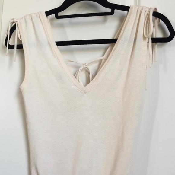 Diane von Furstenberg V Neck Silk Blend Top - Picture 4 of 7